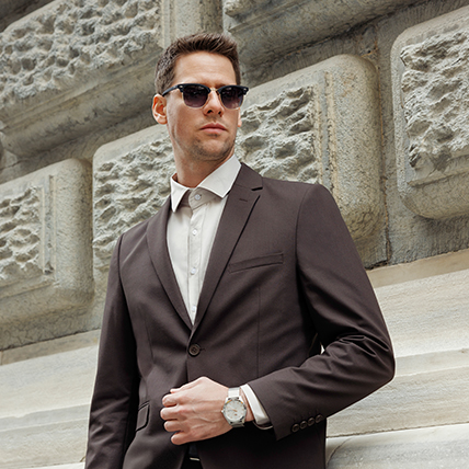 Well fitted suits Autumn colors for business looks
