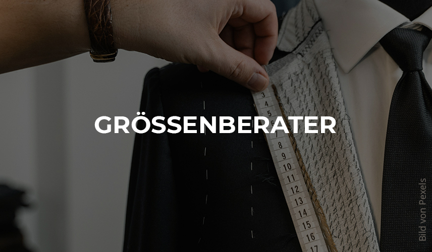 Übersicht über die Größen der Produkte