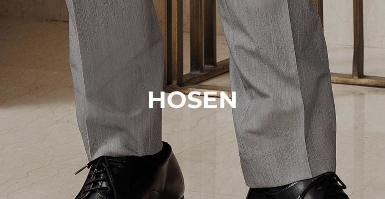 Größentabellen für Herren Hosen