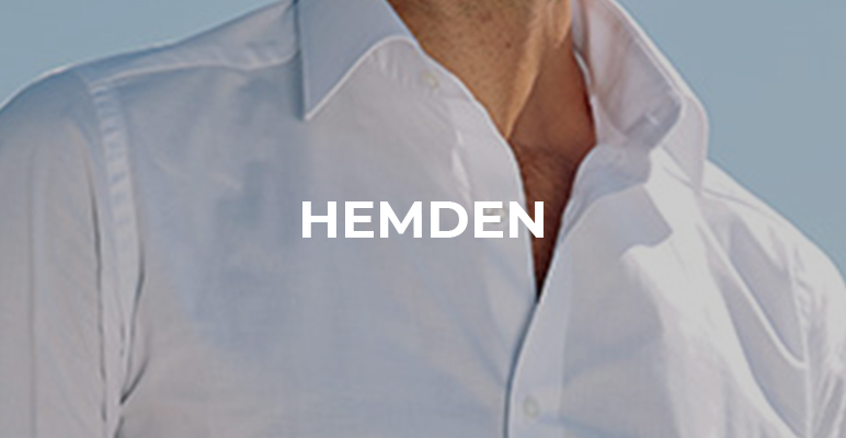 Maße und Größen für Oberhemden