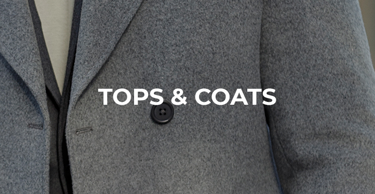 Measurements for all tops and coats