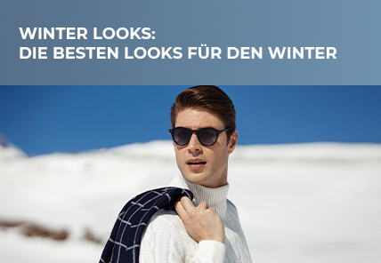 Moderne Herrenmode für den Winter