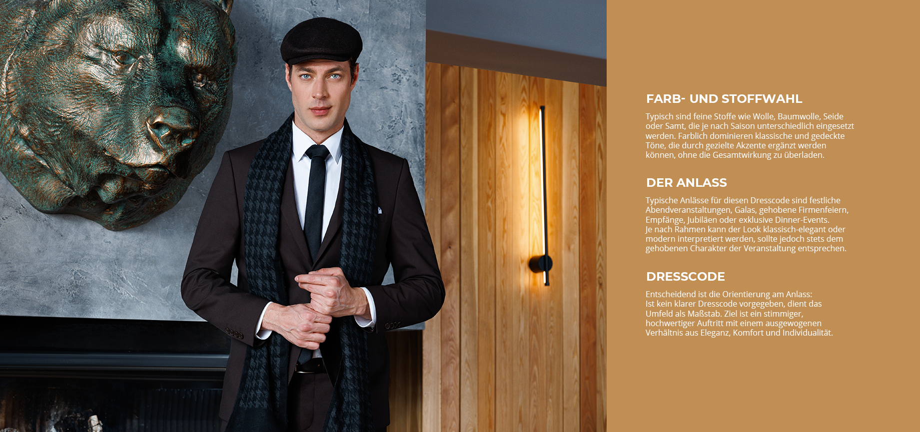 Harmonische und hochwertige Anzüge shoppen