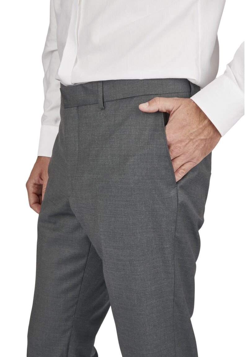 Anzug Regular Fit elastisch, Grey