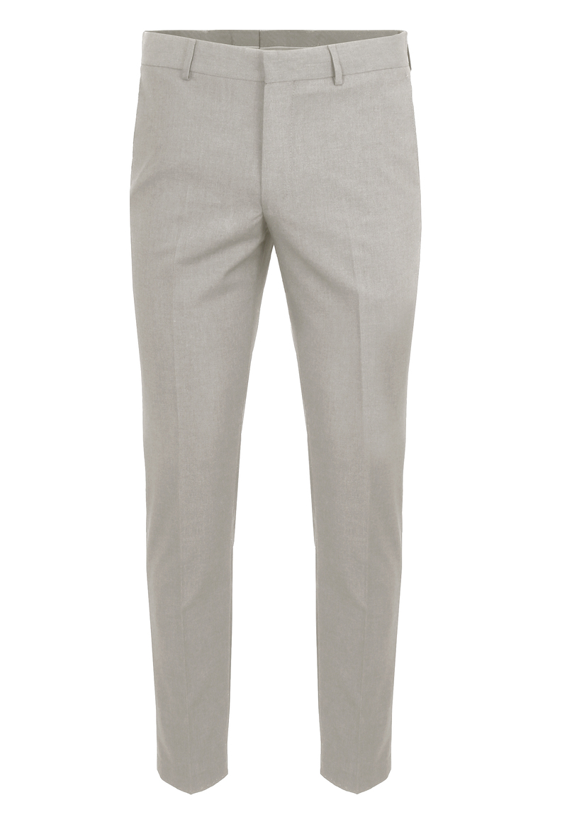Anzughose Stoffhose Slim Fit Business, Sand Detailansicht 2