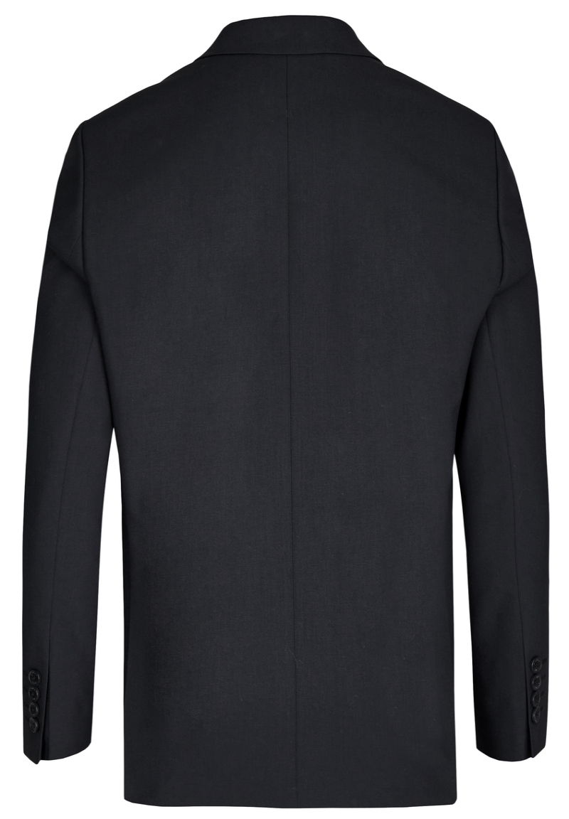 Designer Business Sakko Anzug-Jackett Regular Fit, schwarz