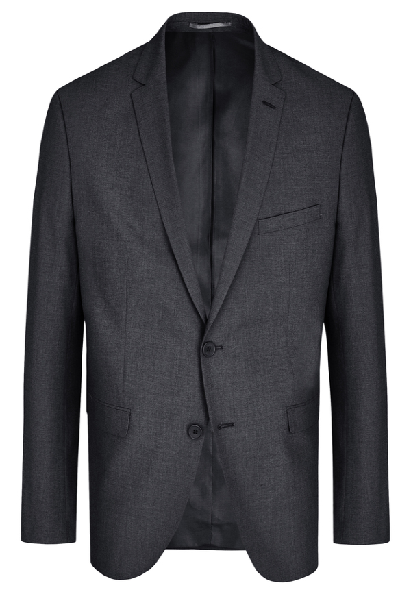 Designer Business Sakko Anzug-Jackett Regular Fit, anthrazit