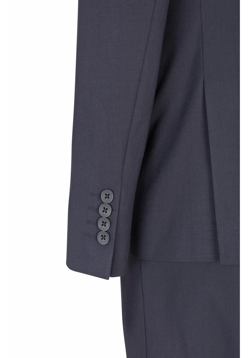 Business Anzug 3-teilig Dreiteiler mit Weste, Marine