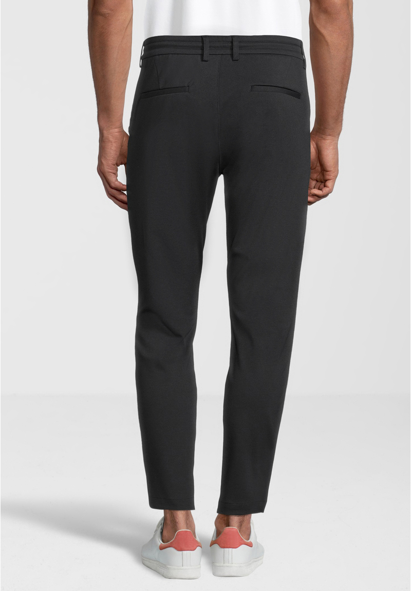 Anzughose Jogging Stil, Marine Rückansicht
