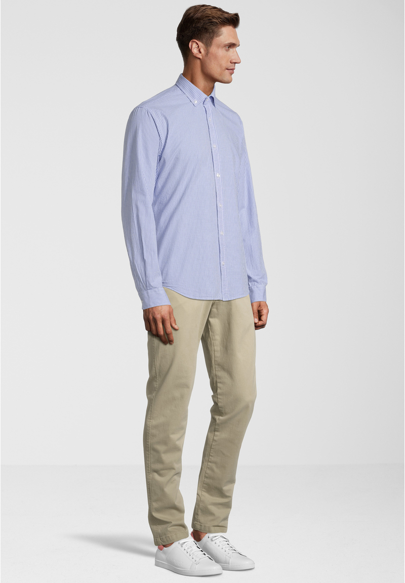 Hemd Vichy-Karo, hellblau Detailansicht 1