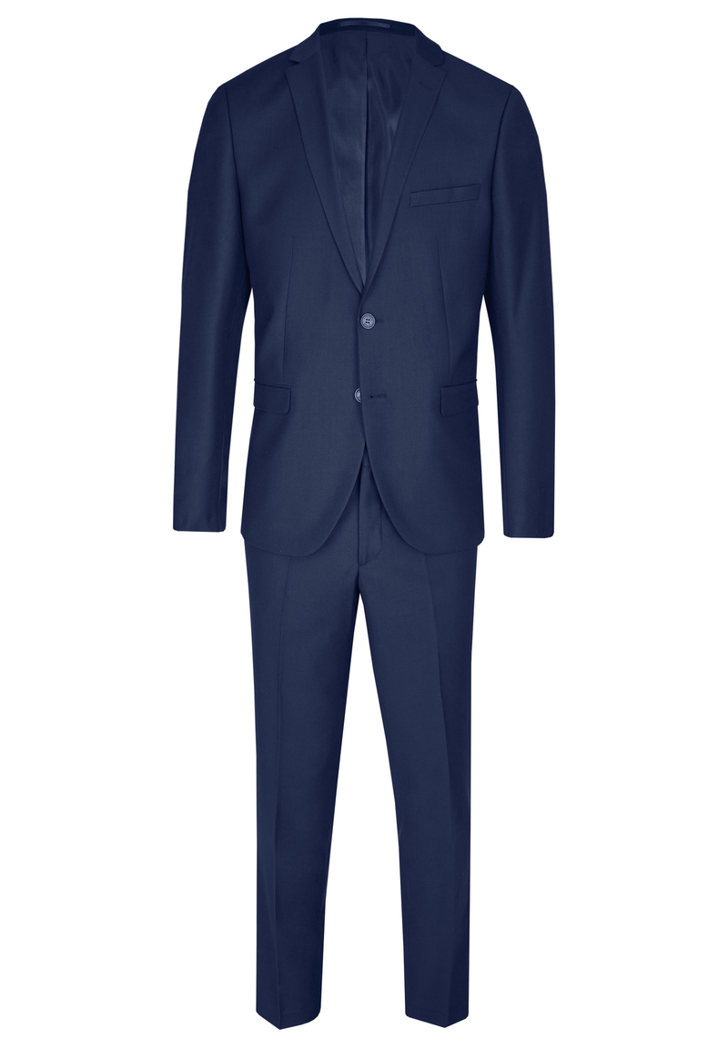 Designer Anzug Slim Fit, Blau